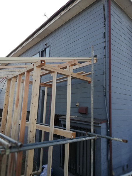 春日部市・風呂増築